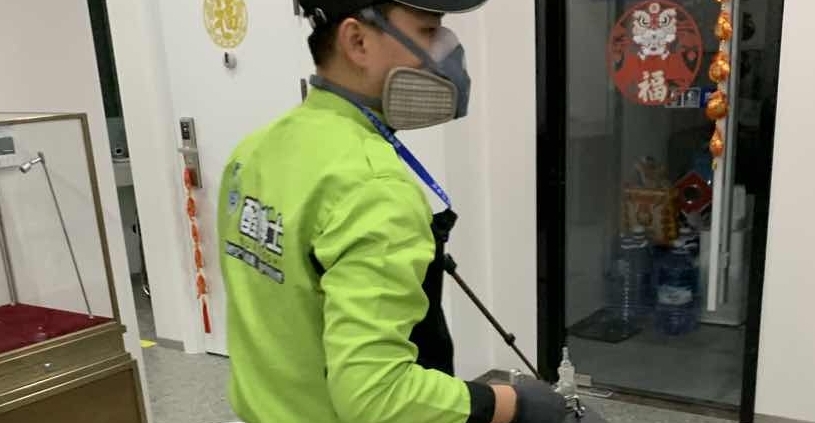 静海招商银行除甲醛现场