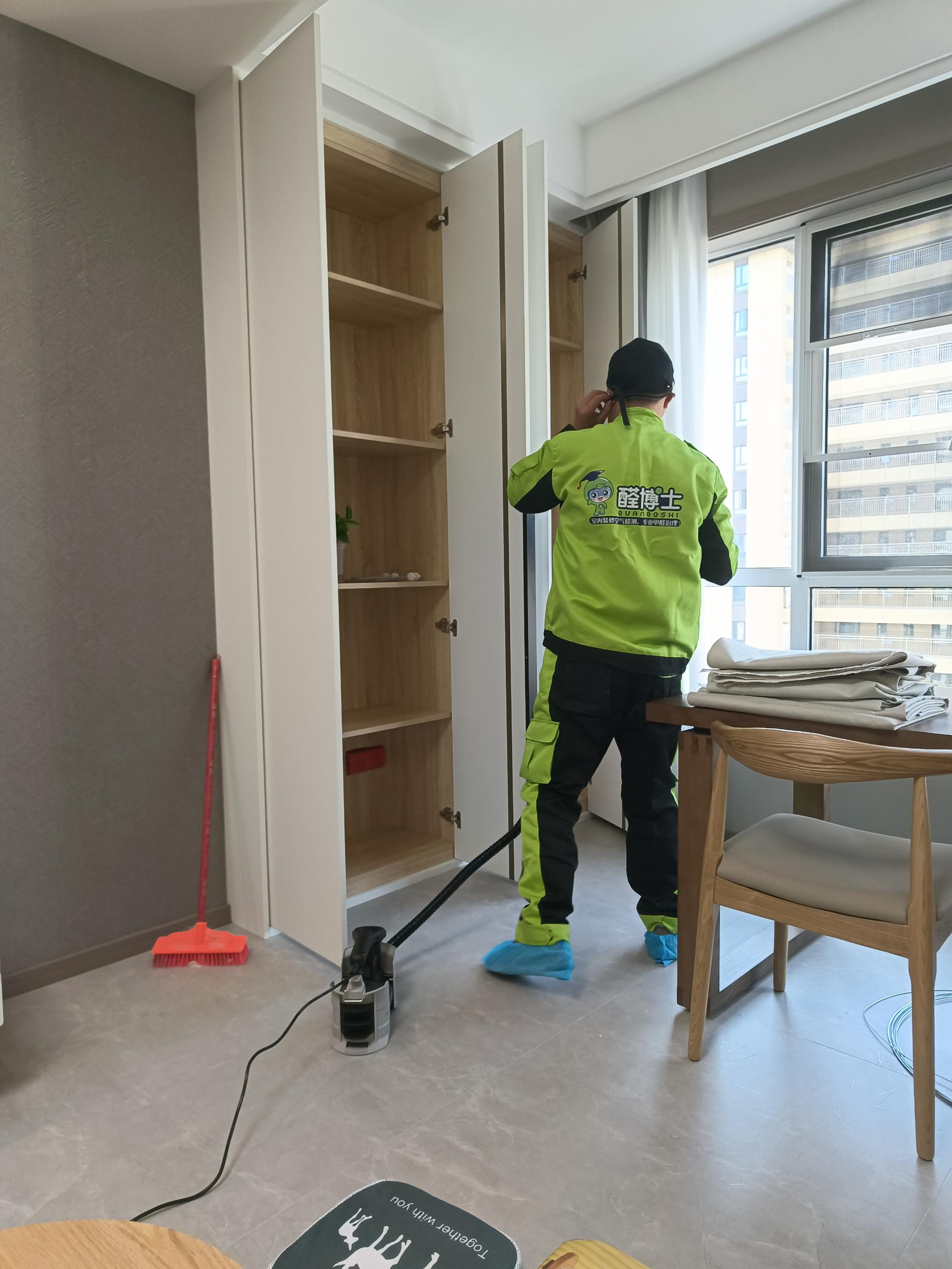 静海十堰市百强世纪城小区除甲醛案例